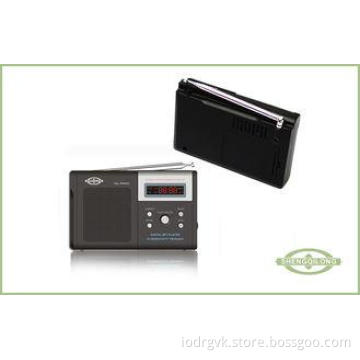 AUX In Jack USB FM Radio Low Distortion With Telescopic Ant